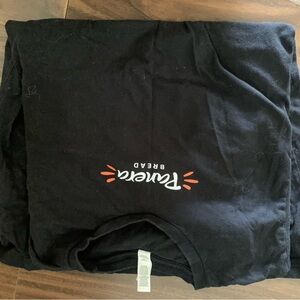 2 Panera Bread Black T-Shirts and hat